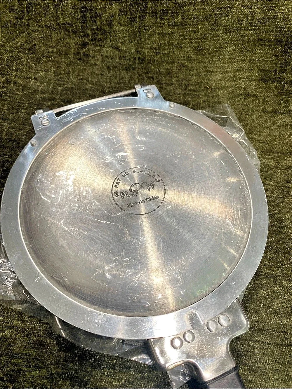 Mirro Classic Nonstick Flip Skillet Black & Silver NWT